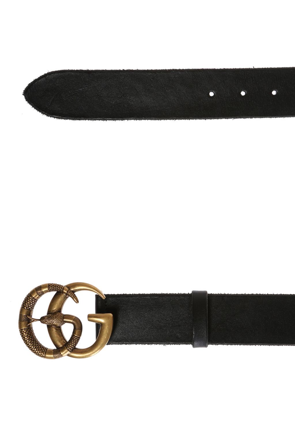 Black Decorative buckle belt Gucci Vitkac GB